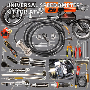 OEM耐用2针聚氯乙烯数字速度计更换套件通用摩托车全地形车线束里程表传感器电缆 - Product Image 2