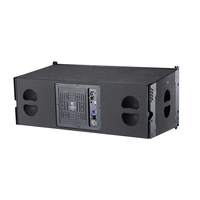 Système de sonorisation Line Array bidirectionnel, deux woofers de 12 pouces, deux haut-parleurs à compression en titane néodyme de 3 pouces, haute performance, faible distorsion