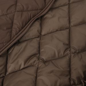 Prix de gros Gilet à col montant et manches trois-quarts, <span class=keywords><strong>Manteau</strong></span> élégant pour <span class=keywords><strong>femme</strong></span> automne-hiver, Remise sur commande en gros - Product Image 3