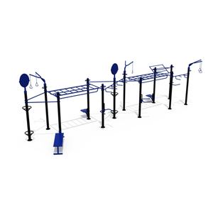 Entraînement de rue enfants adultes barre extérieure gymnastique ouverte équipement de <span class=keywords><strong>Fitness</strong></span> musculation Machine d'exercice pour parc - Product Image 1