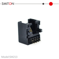 Connecteur femelle RJ45 pour interface Ethernet, prise modulaire RJ45
