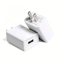 Chargeur universel pour téléphone portable Prise CA américaine 5V 2A 1A Chargeur mural USB pour iPhone 15 14 Pro Samsung Adaptateur de téléphone Android