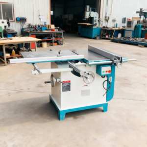 Scie circulaire à table coulissante inclinable radiale pour la coupe du bois à 45/90 degrés - Product Image 4