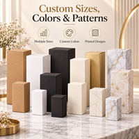 Boîte personnalisée OEM, taille et couleur au choix, adaptée aux cadeaux de mariage et aux cadeaux d'affaires, emballage avec différentes options d'impression et inserts personnalisés