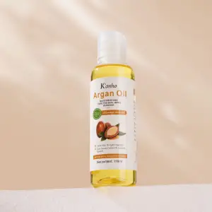 Kanho Coco 118ml Esencial Natural Orgánico Argan Oliva Jojoba rosa mosqueta Semilla de uva Aguacate Almendra Base prensada en frío aceite portador