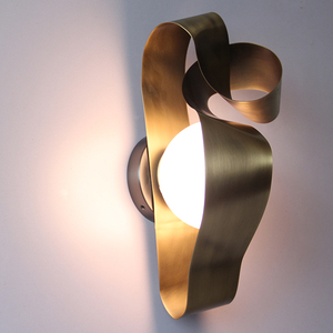 <span class=keywords><strong>Applique</strong></span> <span class=keywords><strong>murale</strong></span> moderne en verre blanc câblé pour café, restaurant ou hôtel, style minimaliste - Product Image 6