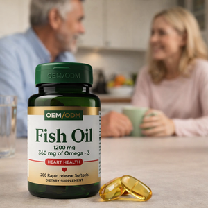 Capsules d'huile de poisson biologique Rainwood avec oméga-<span class=keywords><strong>3</strong></span>, antioxydants et <span class=keywords><strong>bienfaits</strong></span> pour la beauté, pour adultes - Sans OGM - Product Image 2