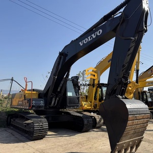 Excavadora de cadenas Volvo usada de 30 toneladas para trabajos de construcción y edificación a gran escala, motor de 180KW, capacidad de cazo de 1.8m - Product Image 1