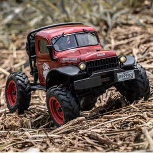 Voiture télécommandée FMS 1:24 POWER WAGON FCX24 RC Crawler Model Buggy 4x4 pour sable, désert, route de terre, pour hommes et garçons, jouets 1/24 - Product Image 4