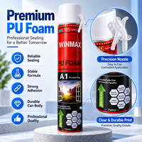 Scellant en mousse PU A25 haute performance, dureté modérée, isolation thermique, insonorisation, mousse de polyuréthane pour le remplissage des espaces et l'étanchéité
