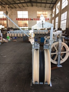 Blocs de tirage de câbles aériens pour hélicoptères, personnalisables, OEM, en aluminium et nylon, pour ligne de transmission, garantie 1 an - Product Image 3