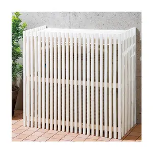 Home Meubelen Ac Split Airconditioner Cover Groothandel Hout Ac Covers Voor Outdoor Airconditioning Cover