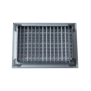 Adjustable Double-deflection Supply Air Grill, Air Vent Grills, Linear Grille in HVAC System