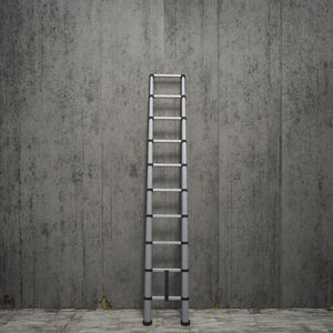 Échelle télescopique en alliage d'aluminium pliable certifiée TUV EN131-6:2019, 2,9 m, 10 marches, utilisation à domicile, salle de sport, utilisation extérieure, <span class=keywords><strong>grenier</strong></span> - Product Image 6