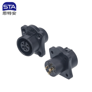 IP67 Không Thấm Nước 2 3 4 5 6 7 8 Pin Công Nghiệp Hàng Không Cắm Thông Tư Nối Lp12 Nam Nữ Vuông Mặt Bích Bảng Điều Chỉnh Gắn Kết Ổ Cắm - Product Image 2