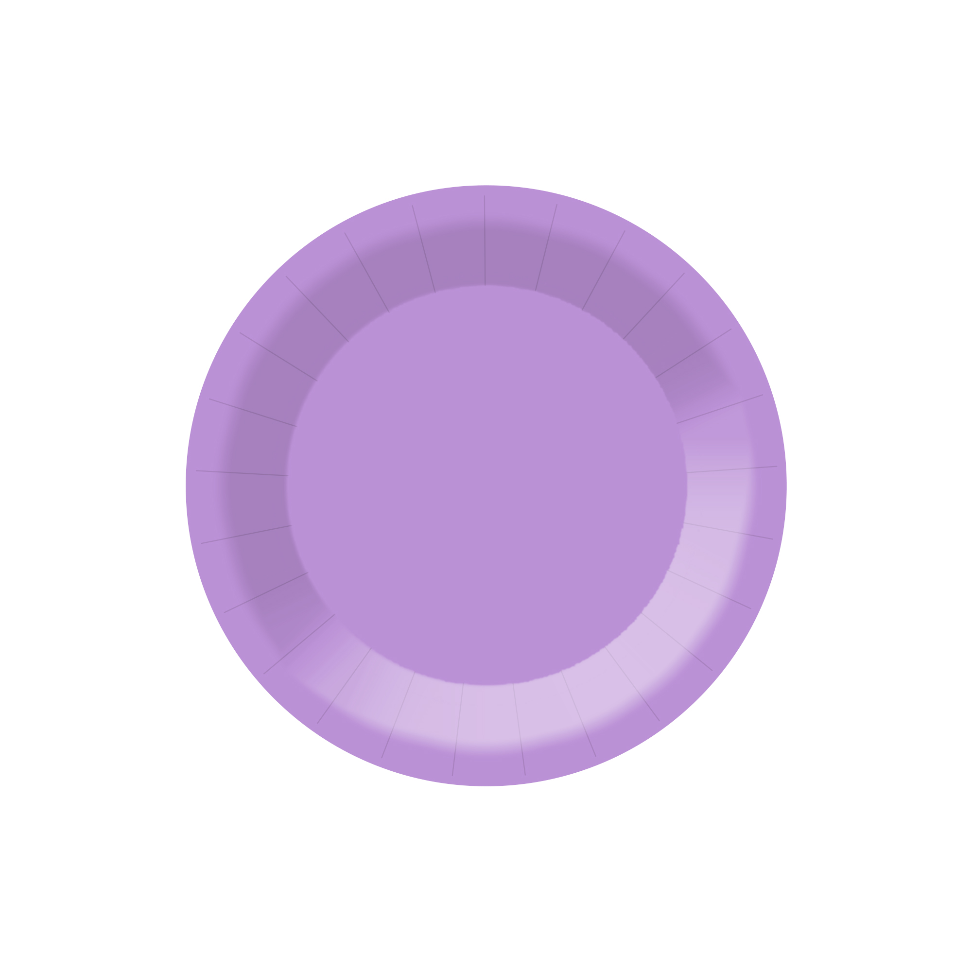 Juegos de platos de papel de 7 pulgadas * 8 piezas