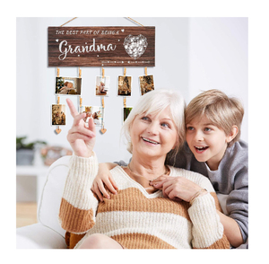 Cadeaux pour grand-mère, porte-<span class=keywords><strong>photo</strong></span> Nana, cadeaux pour maman, cadeaux pour la fête des mères, cadeaux de grossesse, cadre <span class=keywords><strong>photo</strong></span> à suspendre pour petits-enfants, meilleur cadeau pour grand-mère - Product Image 5