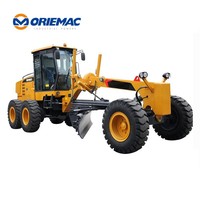 Nouvelles niveleuses à moteur GR1653 Chine 160HP, tracteur niveleur routier avec ripper arrière et lame de bulldozer avant