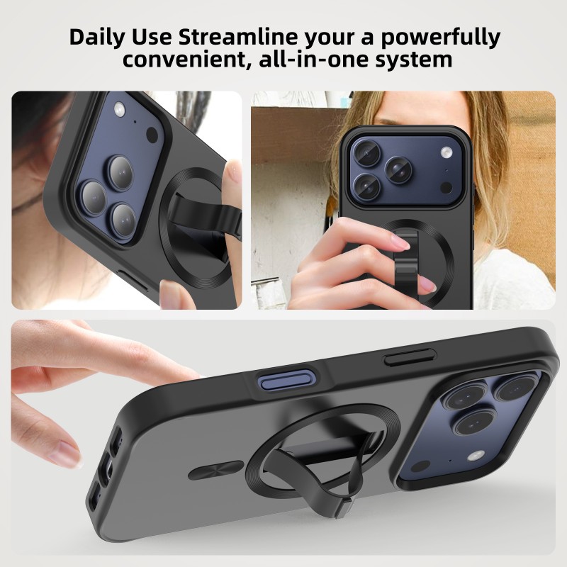 case 17 pro max with kickstand