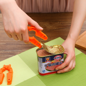 Multi Functional Bottle Opener Orange Plastic For Home Kitchen Use With Canned Beverage Opening Feature - Product Image 2