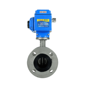 220V 4 Inch Motorized Stainless Steel 304 316 Flange Soft <b>Seal</b> - Product Image 3