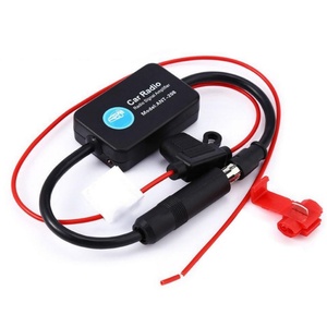 SUGNALWELL SW-26040701 Amplificateur de signal d'antenne radio FM universel pour voiture DC12-24V avec gain de 25DBI pour <span class=keywords><strong>DAB</strong></span>/AM/FM - Product Image 2