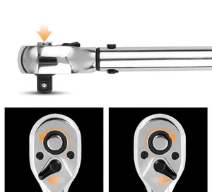 Bộ cờ lê lực mạnh công nghiệp 5-220NM 72 răng, 3 món, 1/2 inch, 3/8 inch, 1/4 inch, thép CrV, hỗ trợ tùy chỉnh OEM - Product Image 6