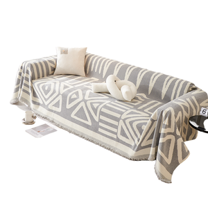 <span class=keywords><strong>Fundas</strong></span> de <span class=keywords><strong>sofá</strong></span> de felpa sólida antideslizantes modernas, funda de chenilla gruesa y duradera en forma de L, recién diseñada, sala de estar geométrica de tres asientos - Product Image 1