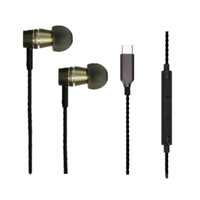 Écouteurs USB Type C intra-auriculaires avec micro et contrôle du volume pour téléphone mobile Android universel