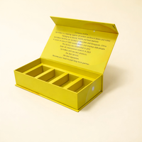Boîte en carton rigide magnétique haut de gamme personnalisée, emballage magnétique recyclable, boîtes cadeaux en papier pour vêtements avec logo en estampage à chaud