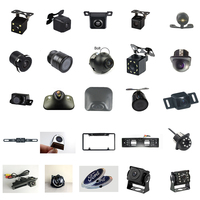 Caméra de recul grand angle AHD 720P HD étanche 4 lumières de vision nocturne LED capteur d'image CCD