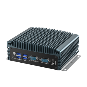 Mini PC Industrial Sin Ventilador LN1010, CPU Intel Opcional, RAM y SSD Personalizables, para Máquina CNC, Antivibración, 2 RS232, 6 Puertos USB, <span class=keywords><strong>Linux</strong></span> - Product Image 2