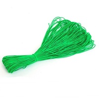Cordon élastique coloré rond de 0,8 mm, 1 mm, 1,2 mm, 1,5 mm, 1,8 mm, 2 mm, 2,5 mm, 3 mm, 3,5 mm, corde de choc élastique, corde en caoutchouc