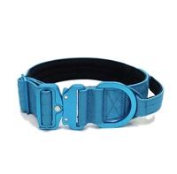Correa para Perro de Nailon Acolchada con Estampado, de Liberación Rápida, Ligera, con Hebilla de Aluminio Aeronáutico, Color Personalizado, Duradera