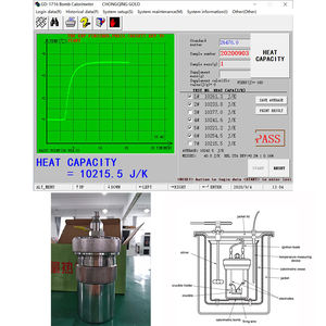 Bomben kalorimeter ISO 1716 Verbrennungs prüfgerät für Baustoffe - Product Image 6