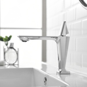 Miscelatore per Acqua Calda <span class=keywords><strong>e</strong></span> Fredda Wayon, Rubinetti per Lavabo da Bagno, Nuovo Design con Maniglia - Product Image 4