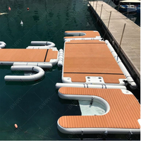 Plateforme flottante gonflable pour jeux d'eau, Yacht, bateau, île