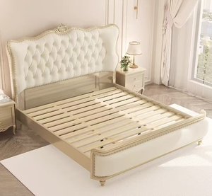 Cama de Madera Sólida de Alta Calidad, Diseño Moderno y Sencillo, Precio Económico, Muebles de Dormitorio en Oferta - Product Image 5