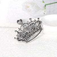 Diamante couronne Corsage broche broche fête de mariage Pageant diadème pour enfants cadeau de fiançailles pour la Saint-Valentin