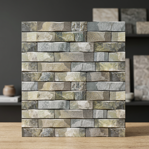 Ladrillos de Piedra Premium, Azulejo Digital Gris Marfil 30x60cm 12x24, Azulejo de Pared Cerámico Esmaltado 300x600mm, Azulejo Cerámico de Alta Calidad - Product Image 2