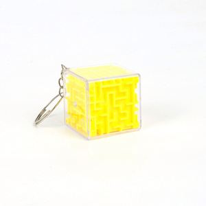 ของเล่นลูกบาศก์มายากลขนาดเล็ก 3x3x3 พวงกุญแจเพื่อความสนุก - Product Image 6