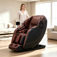 Fauteuil de massage moderne inclinable avec design fin et surveillance avancée de qualité médicale, bien-être quotidien