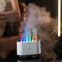 Haute qualité 900ml grande capacité lumière colorée atmosphère lampe musique contrôle dynamique humidificateur d'air diffuseurs