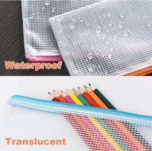 กระเป๋าใส่เอกสารแบบซิปพลาสติกตาข่ายใส ลดราคาพิเศษ - Product Image 3