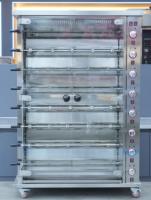 Four à rôtisserie à gaz commercial Astar pour poulets, équipement rotatif 800W 20-550 pour restaurants