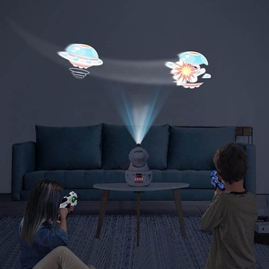 Pistola Giocattolo <span class=keywords><strong>AR</strong></span> Innovativa con Proiettore a Induzione Laser a Infrarossi e Realtà Aumentata con 3 Obiettivi Mobili - Product Image 2