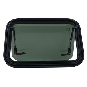 Fenêtre de remplacement en alliage d'aluminium à double vitrage pour caravane, <span class=keywords><strong>coin</strong></span> droit, TZ TZ-RV-8 700*400mm, à ouverture vers l'extérieur - Product Image 5