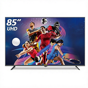 ทีวี LED 4K Ultra HD Smart LCD จอไวด์สกรีน 60Hz ดีไซน์บางเฉียบ สำหรับโรงแรม ระบบปฏิบัติการ Google WebOS Android สีดำ ขนาด 32"-98" - Product Image 1