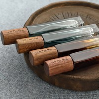 Flacon de parfum de voyage, vaporisateur à pression, petit échantillon portable 10 ml, sous-emballage de haute qualité, logo laser, design simple