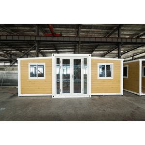 Maison conteneur extensible de 20 pieds à installation rapide, 2 chambres, maison préfabriquée, mini-villa - Product Image 1